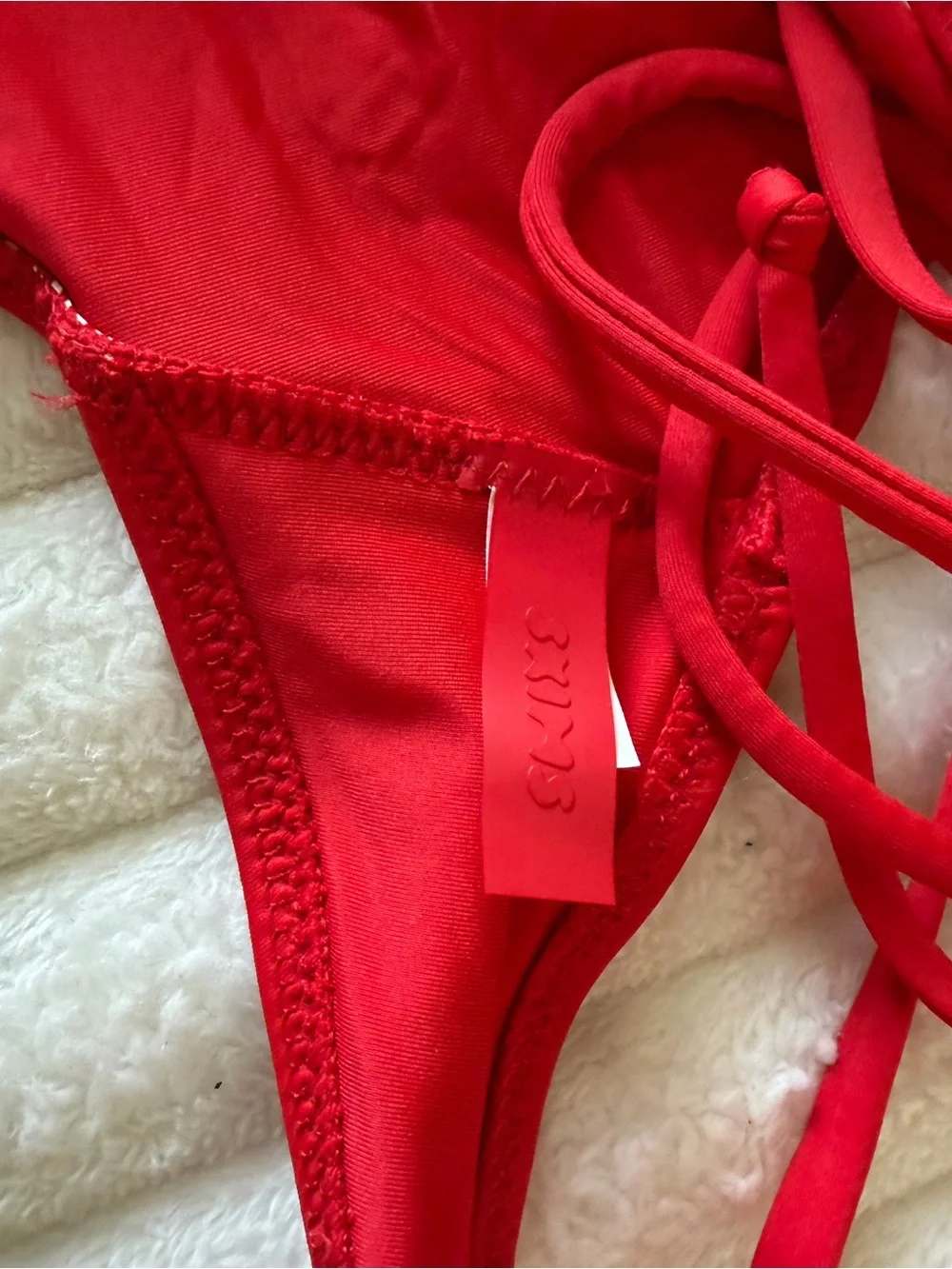 SKIMS bold red